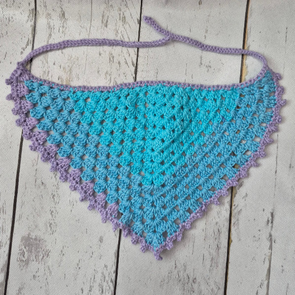 Blue & Lavender Bandana