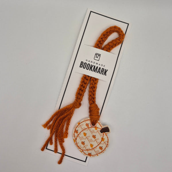 Fall Pumpkin Camel Bookmark