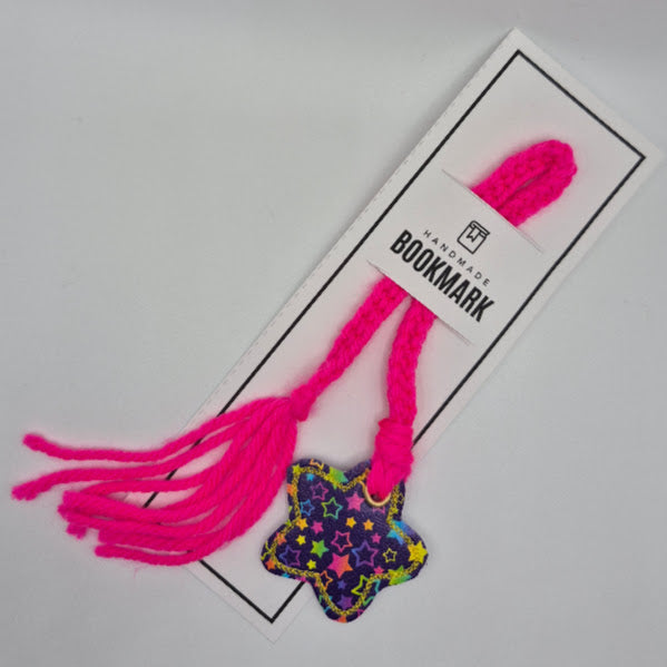 LF Inspired Star Hot Pink Bookmark