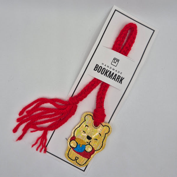 Pooh Honey Pot Red Bookmark