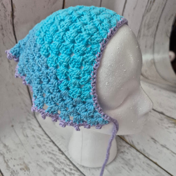 Blue & Lavender Bandana