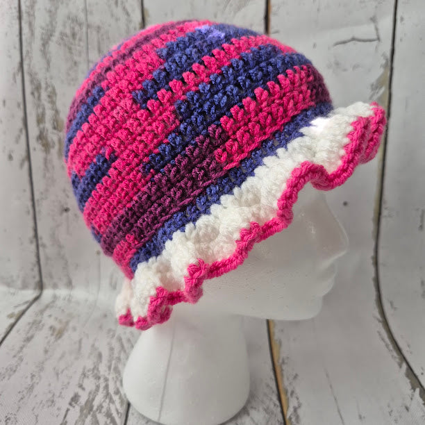 Bubblegum Pop Ruffle Hat