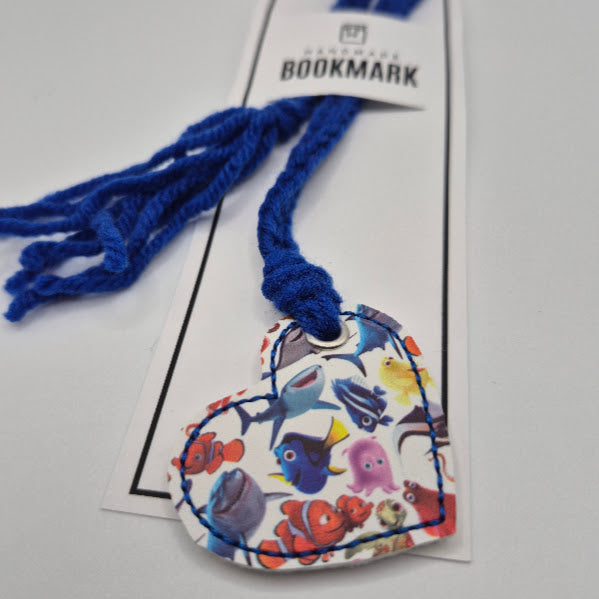 Dory Heart Blue Bookmark