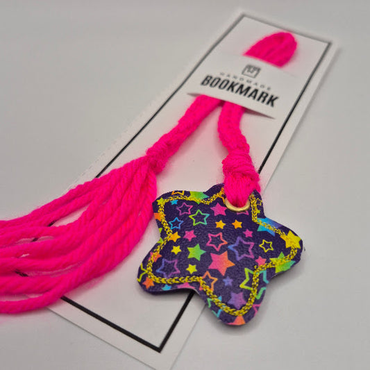 LF Inspired Star Hot Pink Bookmark