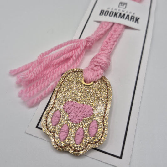 Toe Beans Pink Bookmark