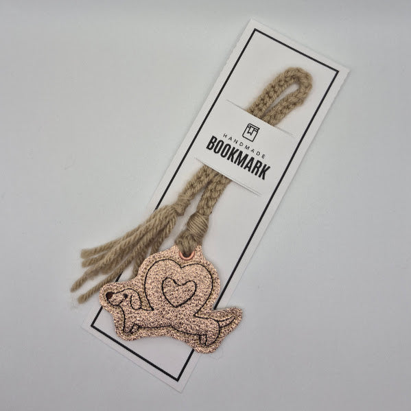 Ween Heart Brown Bookmark