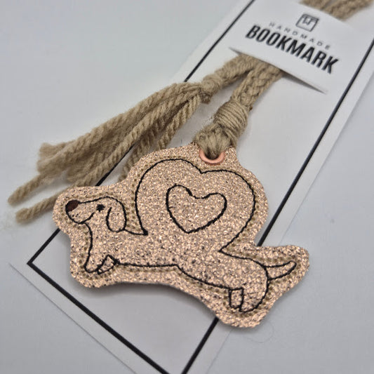 Ween Heart Brown Bookmark