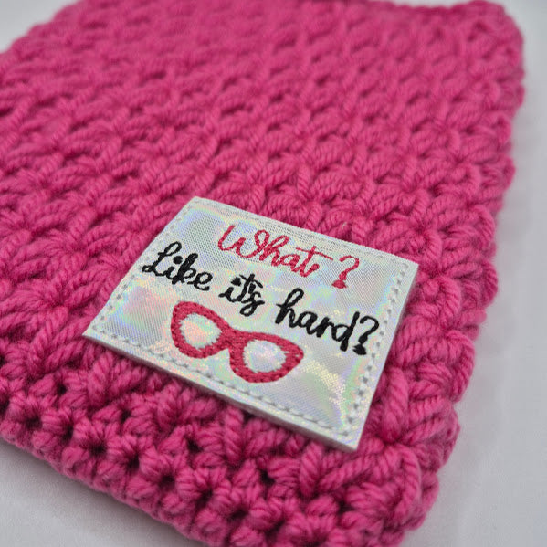 What Like It's Hard Pink Kindle Sleeve